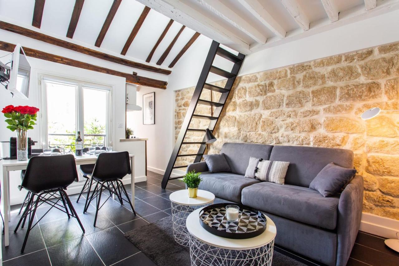 Cosy Flat 4P - South Pigalle-Center Paris - 3F Bagian luar foto